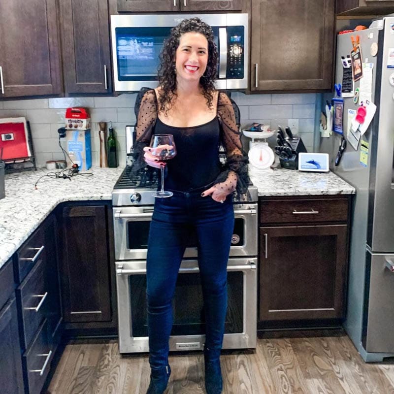 Wine in the kitchen